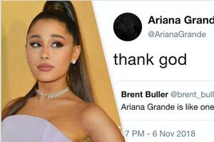 Celebrity Porn Ariana Grande - 17 Times Ariana Grande Was The Most Underrated Celeb On Twitter In 2018