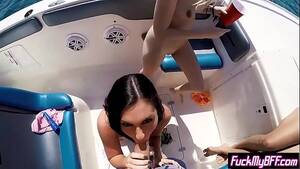 boat threesome - Party at the boat finished with a outdoor threesome sex - XVIDEOS.COM