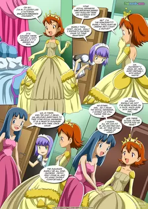Anime Lesbian Porn Comic English - Lesbian Fantasy Island - Sora And Dawn - Chapter 1 (Digimon , Pokemon) -  Western Porn Comics Western Adult Comix (Page 5)