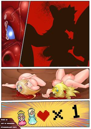 Nintendo Porn - Nintendo Porn Comic â€“ Two Princesses One Yoshi 2 â€“ Art Only â€“ Page 16 |  Otakusexart