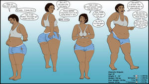 Deviantart Bbw Tall Women Porn - Alejandra Delgado WGD, 2 by Analog-AI on DeviantArt