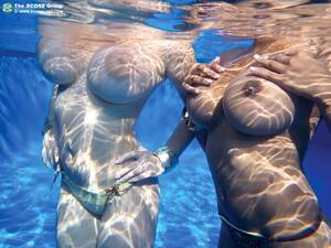 naked water group - Big Tits Underwater Porn - 51 porn photo