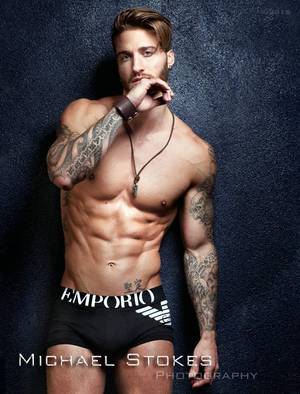 Michael Stokes Models Doing - Travis DesLaurier by Michael Stokes