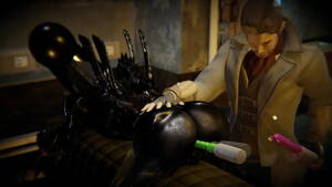 animated sex videos with aliens - Alien Xenomorph fucked with a dildo and a vibrator - Animated porn -  XNXX.COM