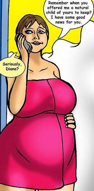 interracial impregnation cartoons - Woman Becomes Pregnant After An Interracial Affair - HQPornColor.com