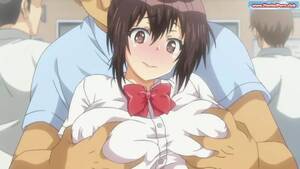 anime hentai huge - Man fucks a big boobs girlfriend in a train hentai - vikiporn.com