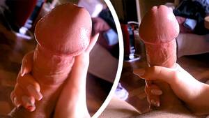 homemade handjob thobing - PTT / Morning Teasing Throbbing Handjob by Beautiful Hands with Long Nails.  Big Mushroom Eruption - Pornhub.com