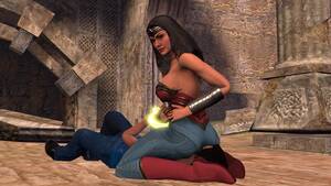 Femdom Wonder Woman Porn - Wonder Woman facesitting - ThisVid.com