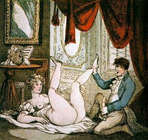 mythology erotica - Thomas Rowlandson