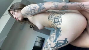 girls with tattoos having anal sex - Hot Tattoo Girl caught by and anal fucked - XNXX.COM