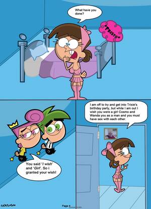 Cosmo And Wanda Porn Comics - Fairly OddParents - Gender Bender Page 6 - Free Porn Comics