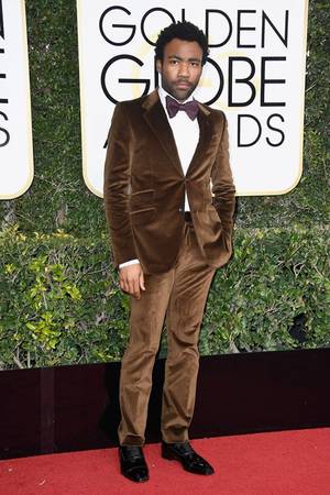 Donald Glover Porn - Donald Glover Got a Standing Ovation from us at the Golden Globe Awards