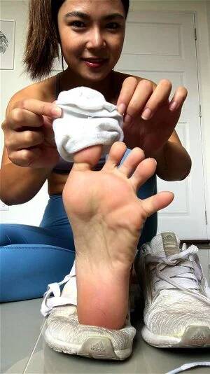 cum asian feet - Watch Foot JOI Asian Sweetheart - Cum Encouragement Stinky Feet - Joi, Asian,  Foot Fetish Porn - SpankBang