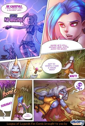 Lol Jinx Porn Comic Color - Jinx X Teemo (League of Legends) [Ebluberry] - 1 . Jinx X Teemo - Chapter 1  (League of Legends) [Ebluberry] - AllPornComic