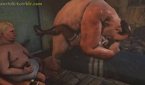 3d monster penis - That can't go inside of me! Your monster cock won't fit! - 3D Anime Porn