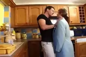 British Wife Sex In Kitchen - British housewife gets fucked in the kitchen | xHamster