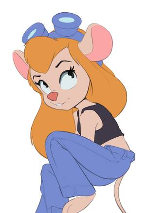 ds rescue rangers toon porn - 83998 - safe, alternate version, artist:saran-saran, gadget hackwrench  (chip 'n dale: rescue rangers), mammal, mouse, rodent, anthro, chip 'n  dale: rescue rangers, disney, 2d, colored, female, front view, looking at  you, simple