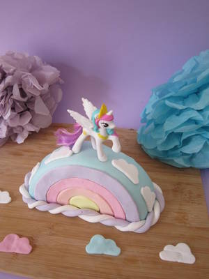 Bakery Porn Mlp - My little pony, rainbow cake by Moma. Tips et astuces cake pastel