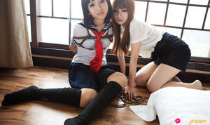 japanese uniform bondage - 