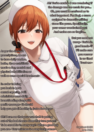Cartoon Nurse Porn Captions - What Happens When Boys Get Overmilked [FDomWorld] [Nurse] [Tending To You]  [Rehab] [Implied Breastfeeding & Massage] [Friendly] [Slightly Flirty]  [135/165] free hentai porno, xxx comics, rule34 nude art at HentaiLib.net