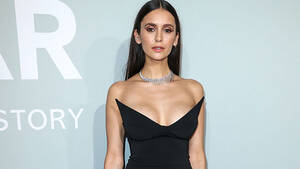 Nina Dobrev Porn Sex - Nina Dobrev Wears Red Bikini In Snow: Video â€“ Hollywood Life