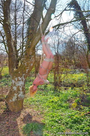 Extreme Outdoor Bondage - Donnas Outdoor Suspension Bondage