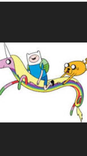 Lady Rainicorn Adventure Time Porn - Adventure Time - Lady Rainicorn, Finn, and Jake