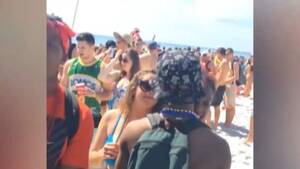 crowded beach sex - Spring break video shows alleged sex assault on Florida beach | CBC News