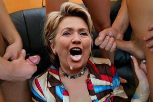 Hillary Clinton Cumshot Porn - Compilation Date: 2017-06-06. Genres: Solo, Sex, Blowjob, Handjob, Bondage,  Facial, Cum On Feet, Double Penetration, Lesbi.