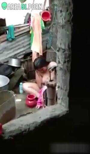 nri desi hidden cam - Indian Nri punjabi college babe outdoor bathing, record In hidden cam |  AREA51.PORN