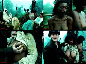 black slave girl - Naked and humiliat black women in the slave market