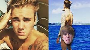 Justin Bieber Booty Porn - Justin Bieber NAKED BUTT Instagram Photo - YouTube
