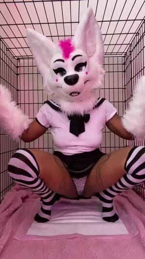 Furry Porn Panties - Furry: Furry wets her panties - ThisVid.com