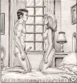 Crossdress Fetish Porn Drawings - Gay Sissy Boy Drawings | Gay Fetish XXX