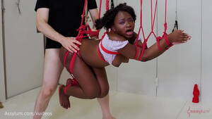 black bitches bound and gagged - Beautiful black submissive gets gagged, tied up, ass punished, and turned  into an anal compass to help her dominant conquer space - Noemie Bilas -  XVIDEOS.COM