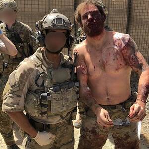 Military Uniform Porn Captions - Two US Army Special Forces soldiers pose for a nice photo after some  unfortunate circumstances, Afghanistan [640 x 640] : r/MilitaryPorn