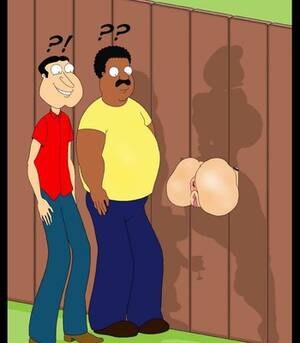 Family Guy Porn Glory Holes - Family Guy XXX - Hole In The Fence Cartoon Porn Comic - HD Porn Comix