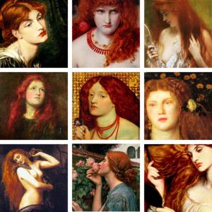 Historical Porn Art - There's no denying that redheads have captured the eye of artists for  centuries, some of the most iconic muse's in history are redheads in art.
