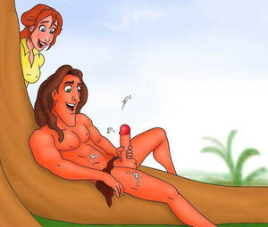 naked tarzan cartoons - Tarzan cartoon porn Brunette Latina