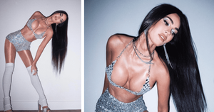 Megan Fox Boobs Porn - They look painful': Megan Fox sparks 'boob job' rumors as she posts photo  in sparkly bra - MEAWW