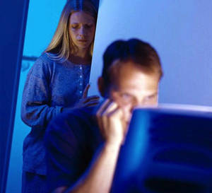 Masturbation Watching Computer Pornography - husband watching porn