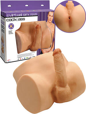 cyberskin cock - Featherweight Cyberskin Cock and Ass