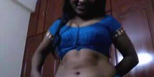 horny indian wife striping - Erotic and Horny south indian Housewife blowjob and saree strip -  Tnaflix.com