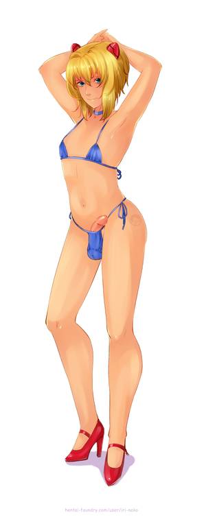 asuka futa - Sasha Cosplays Asuka in Swimsuit by iri-neko