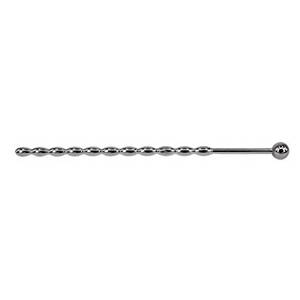 black cocks tiny teens anal - Eastern Delights Elite Stainless Steel Beads Urethral Plug, Small