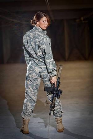 Mexican Army Girl Porn - yes a woman in uniform! sexiest thing a girl can wear is her acu's so true.  im dieing from the sexiness X\