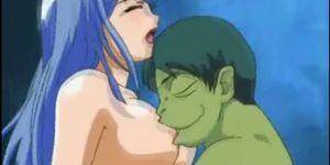 Green Haired Blonde Fucking Monster Hentai Monster Porn - Hentai Bigboobs Hard Fucked Green Monster : XXXBunker.com Porn Tube