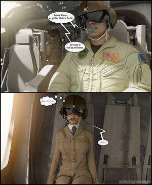 Army Cartoon Porn Comics Pregnant - Together In The Army Now- Darklord - Porn Cartoon Comics