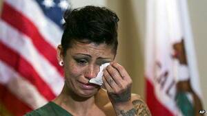 Cameron Bay Porn - Porn star couple call for condoms to be made compulsory - BBC News