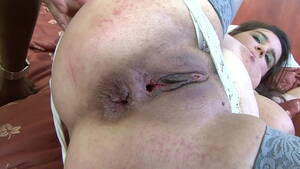 bbw white ass anal - Big boobed white BBW gets her ass strecther rough by BBC - XVIDEOS.COM